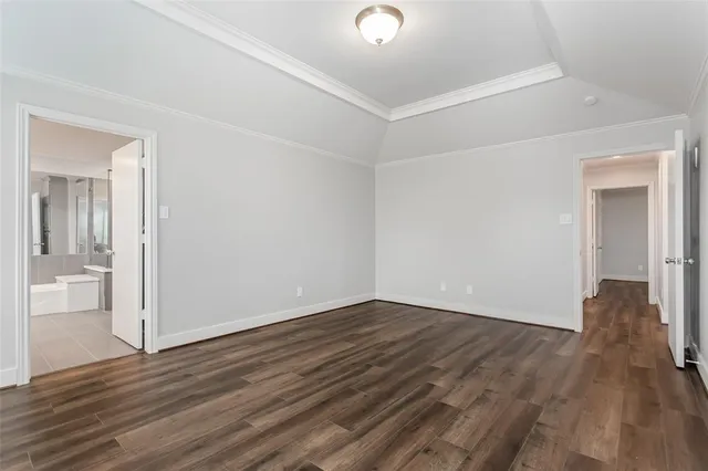 wooden floor in an empty room