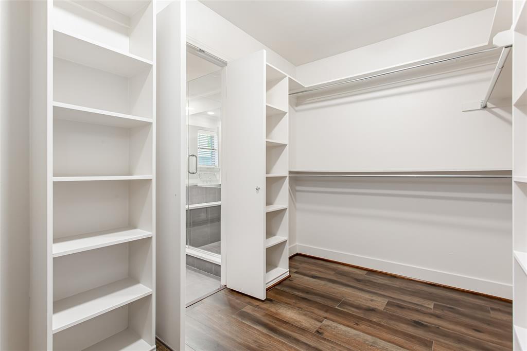 2117 Promontory Point Plano, TX 75075 - Photo 29 of 37 a view of an empty walk in closet