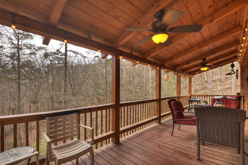 111 Roaring Creek Road Epworth, GA 30541 - Photo 63 of 63 a view of two chairs in the balcony