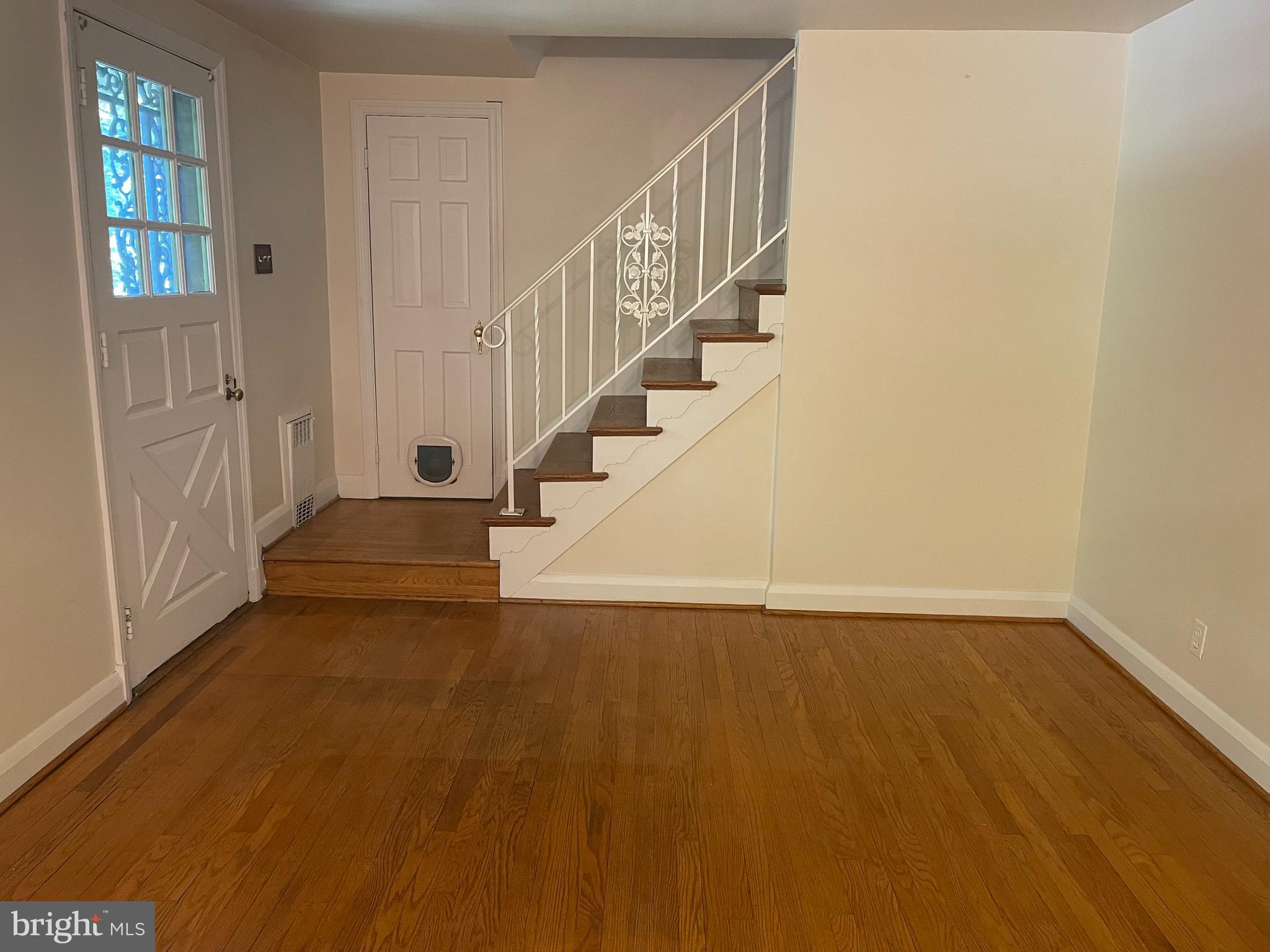 615 Overbrook Road Baltimore, MD 21212 - Photo 5 of 48 a view of entryway and hall with wooden floor