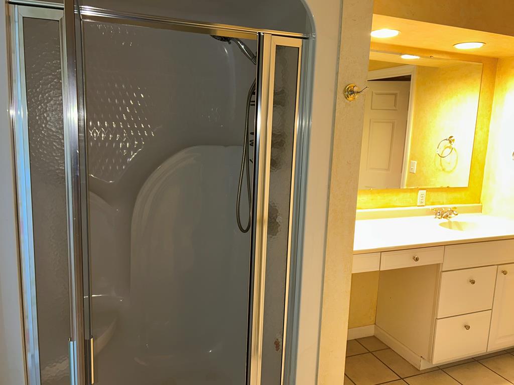 114 Oak Ridge Drive Clarion, PA 16214 - Photo 21 of 38 a bathroom with a shower and a sink