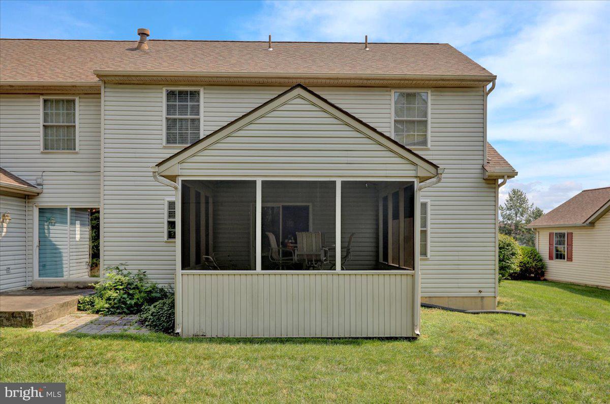 130 Gantz Meadows Mount Joy, PA 17552 - Photo 35 of 35 back of screened porch / patio slab on left