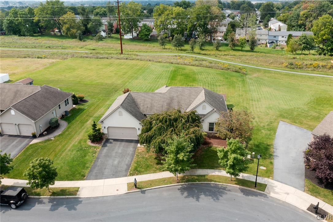 1206 Shiloh Road Allentown, PA 18106 - Photo 3 of 28 an aerial view of a house with a yard basket ball court and outdoor seating
