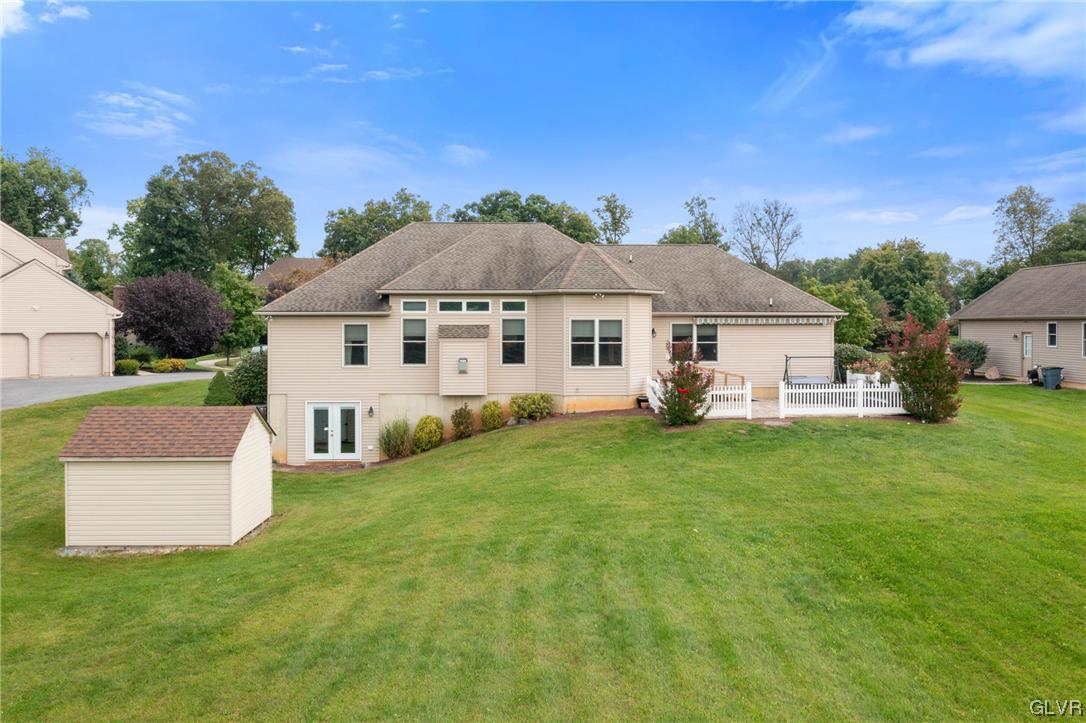 1206 Shiloh Road Allentown, PA 18106 - Photo 6 of 28 a front view of a house with a garden