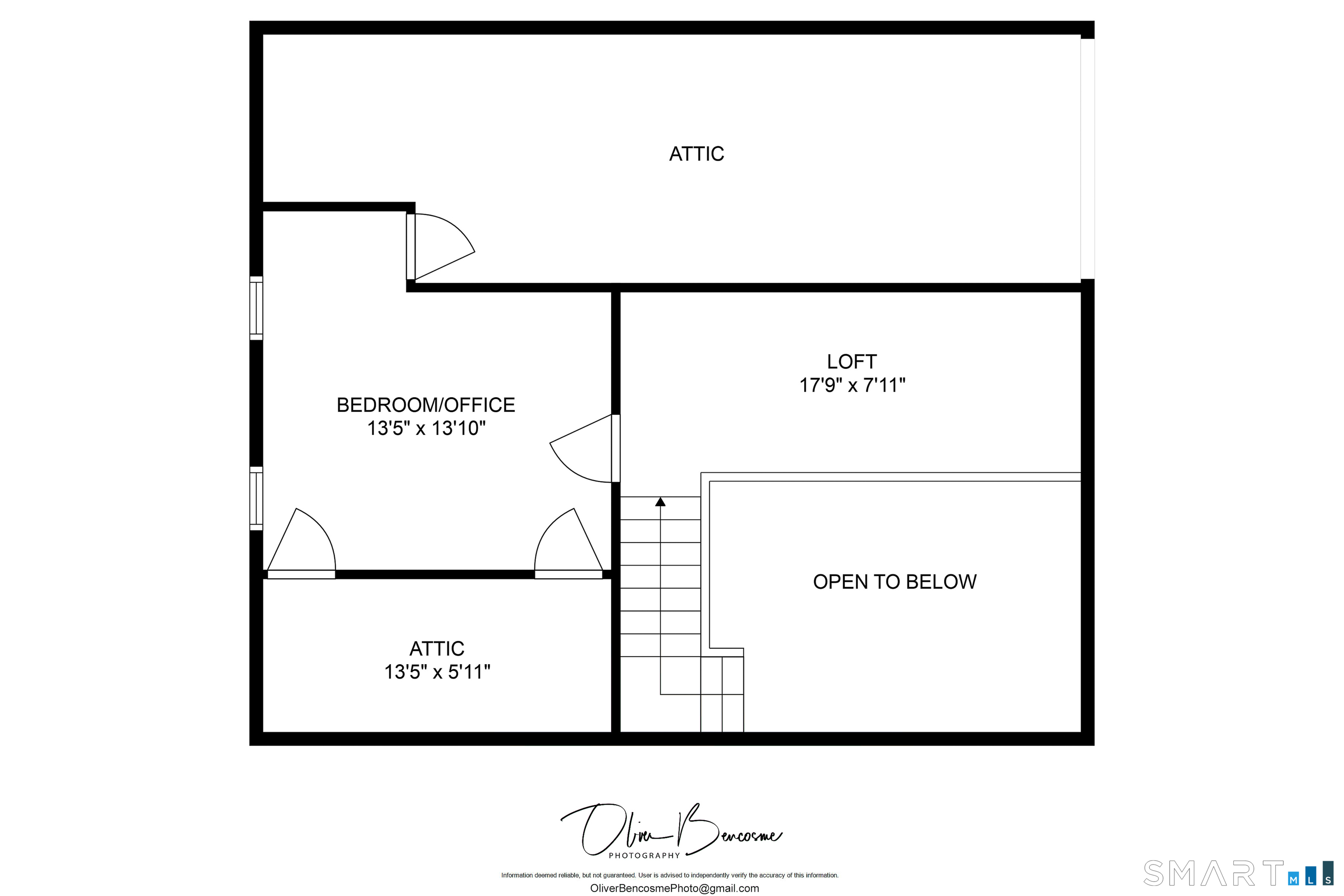 158 Coventry Lane Fairfield, CT 06824 - Photo 38 of 39 Private home office or bedroom on the third floor.