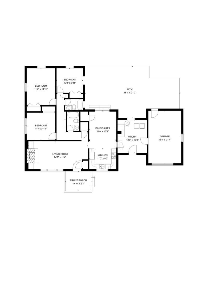 2380 Windsor Road Decatur, IL 62521 - Photo 27 of 27 a picture of floor plan