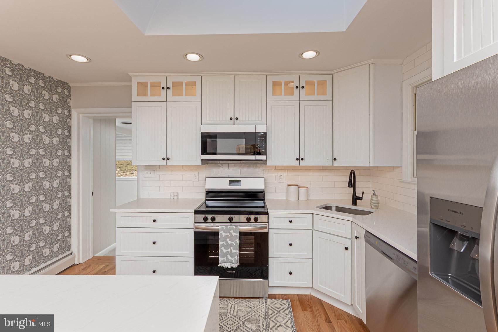 2308 Carlo Road Fallston, MD 21047 - Photo 1 of 53 a kitchen with white cabinets and appliances
