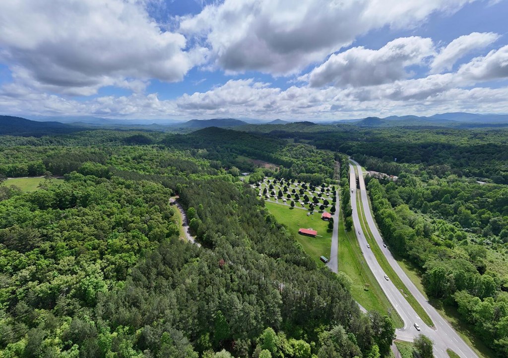 Lot E Hilltop Road Murphy, NC 28906 - Photo 26 of 26 a view of a garden from a balcony