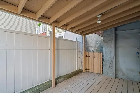 a view of wooden floor