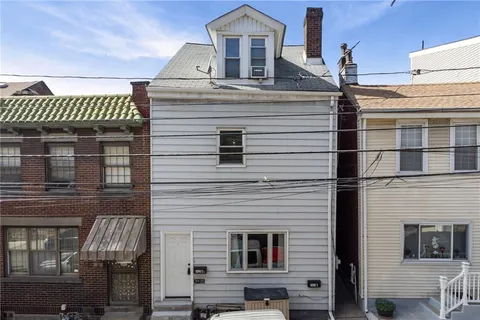a view of a house with a door