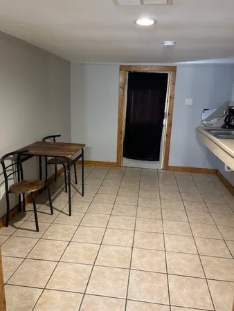 a view of a livingroom with furniture
