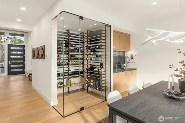 a view of a bathroom with a sink and a shower