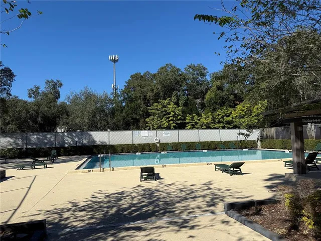 a view of a street with tree s