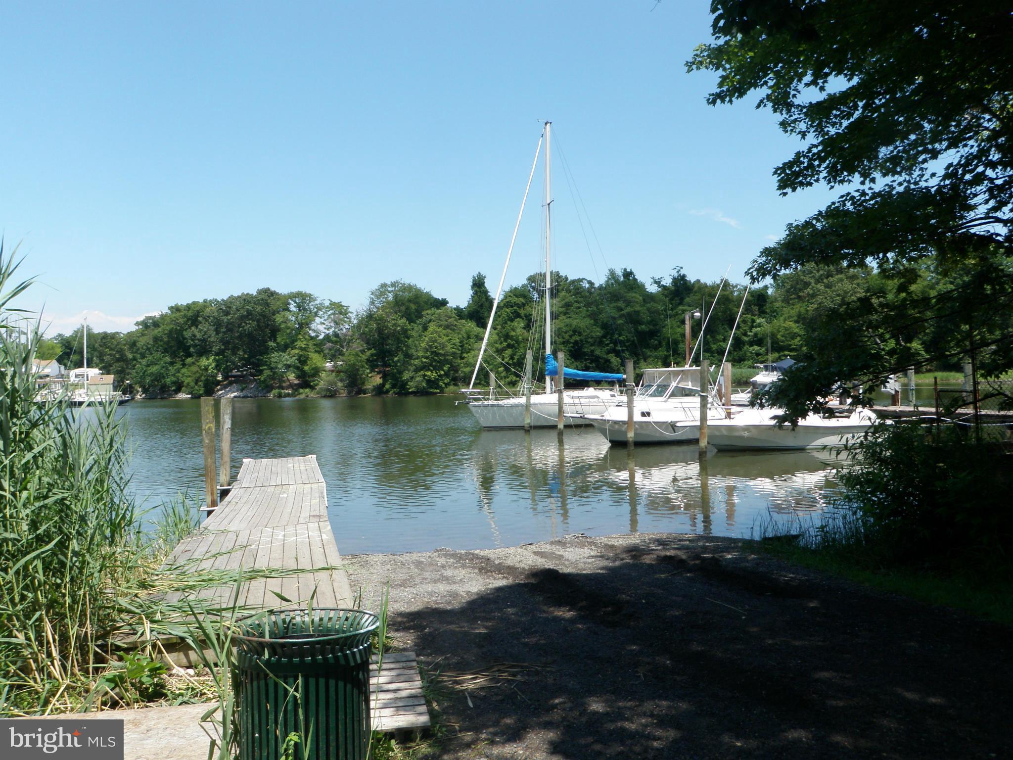 1608 Colony Road Pasadena, MD 21122 - Photo 29 of 30 Community pier and boat ramp