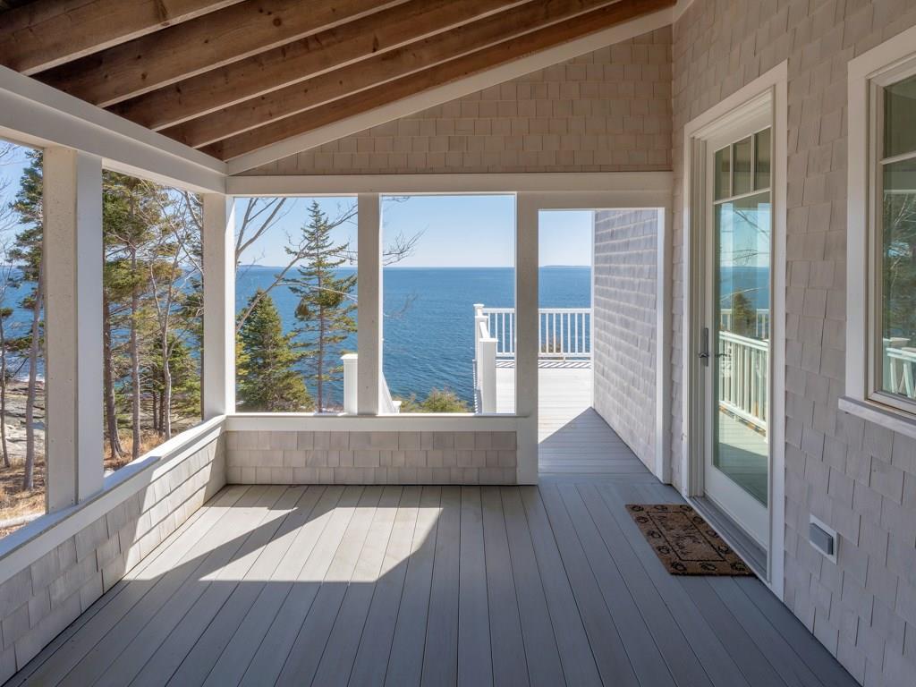 38 Yellow Head Road New Harbor, ME 04554 - Photo 9 of 35 View from porch