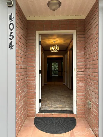 a view of a entryway door of the house