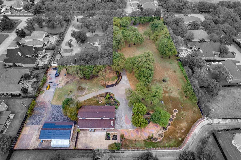 950 Turner Way Mansfield, TX 76063 - Photo 29 of 29 an aerial view of a house with a yard