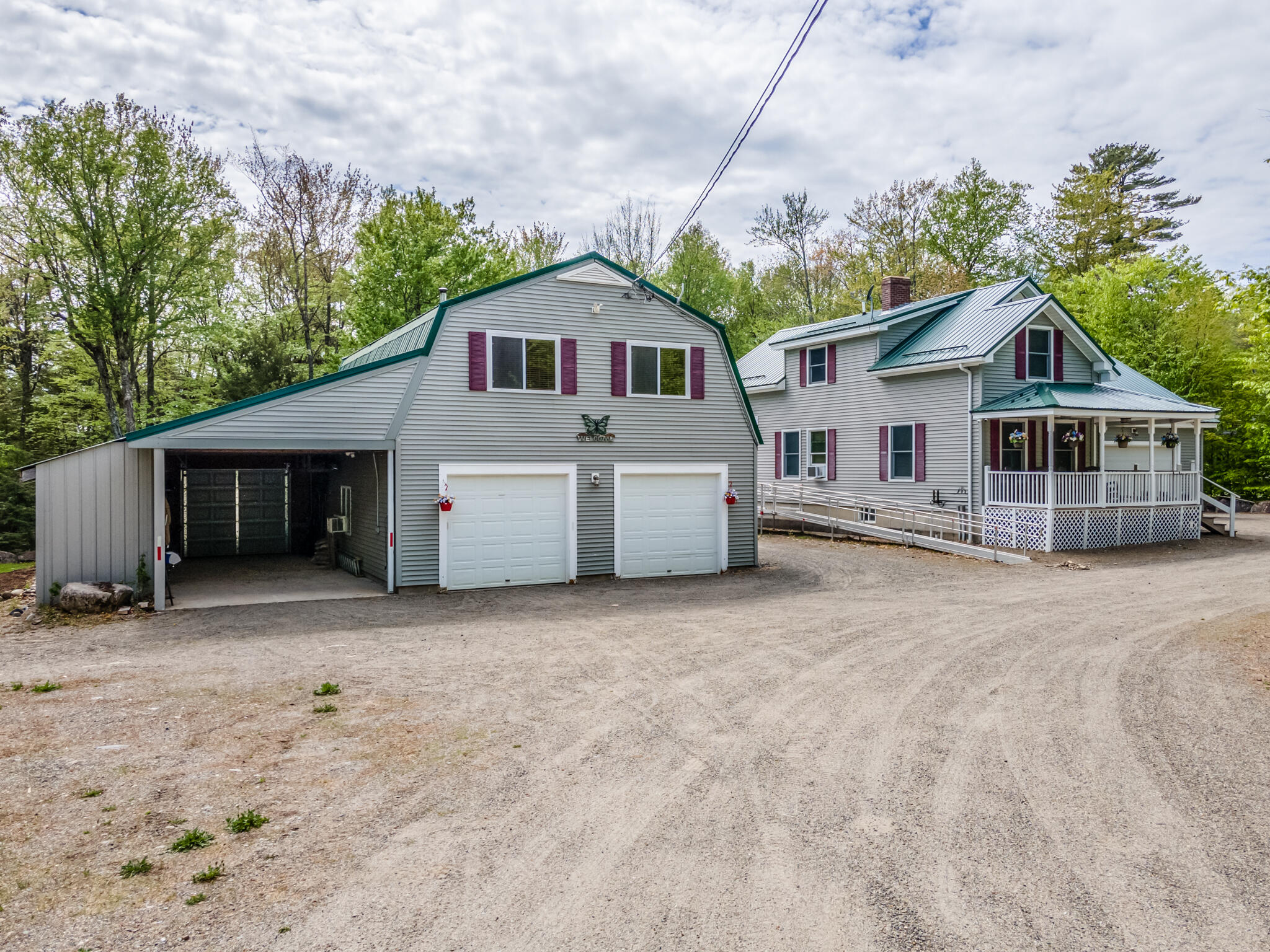 380 Bluff Road Enfield, ME 04493 - Photo 2 of 77 Front View