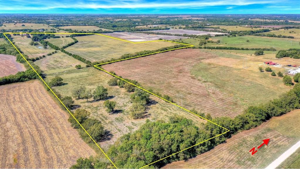 520 Cates Road Van Alstyne, TX 75495 - Photo 3 of 18 Bird's eye view featuring a rural view