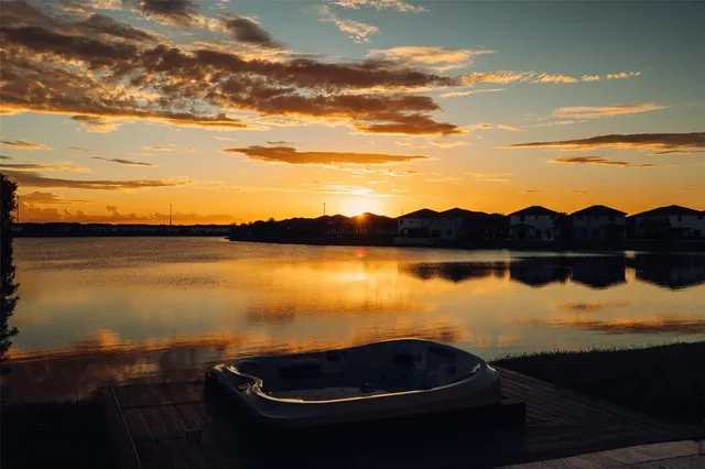 a view of lake from a lake