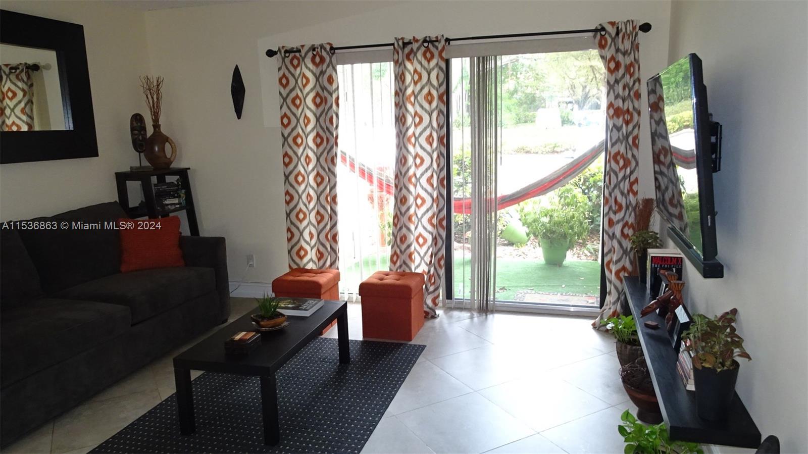 650 South Park Road, Unit 135 Hollywood, FL 33021 - Photo 14 of 36 a living room with furniture and a window