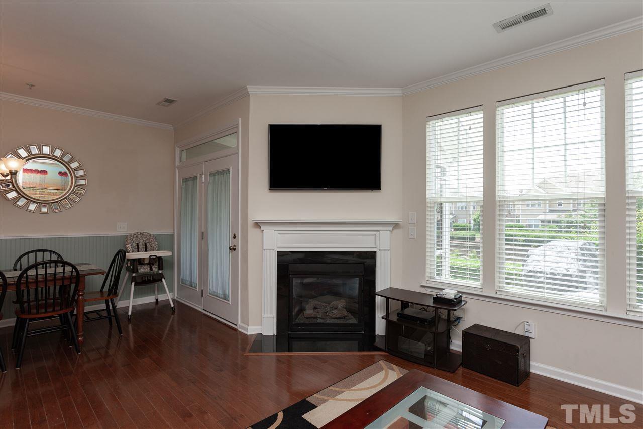 9153 Wooden Road Raleigh, NC 27617 - Photo 9 of 25 Gas fire place