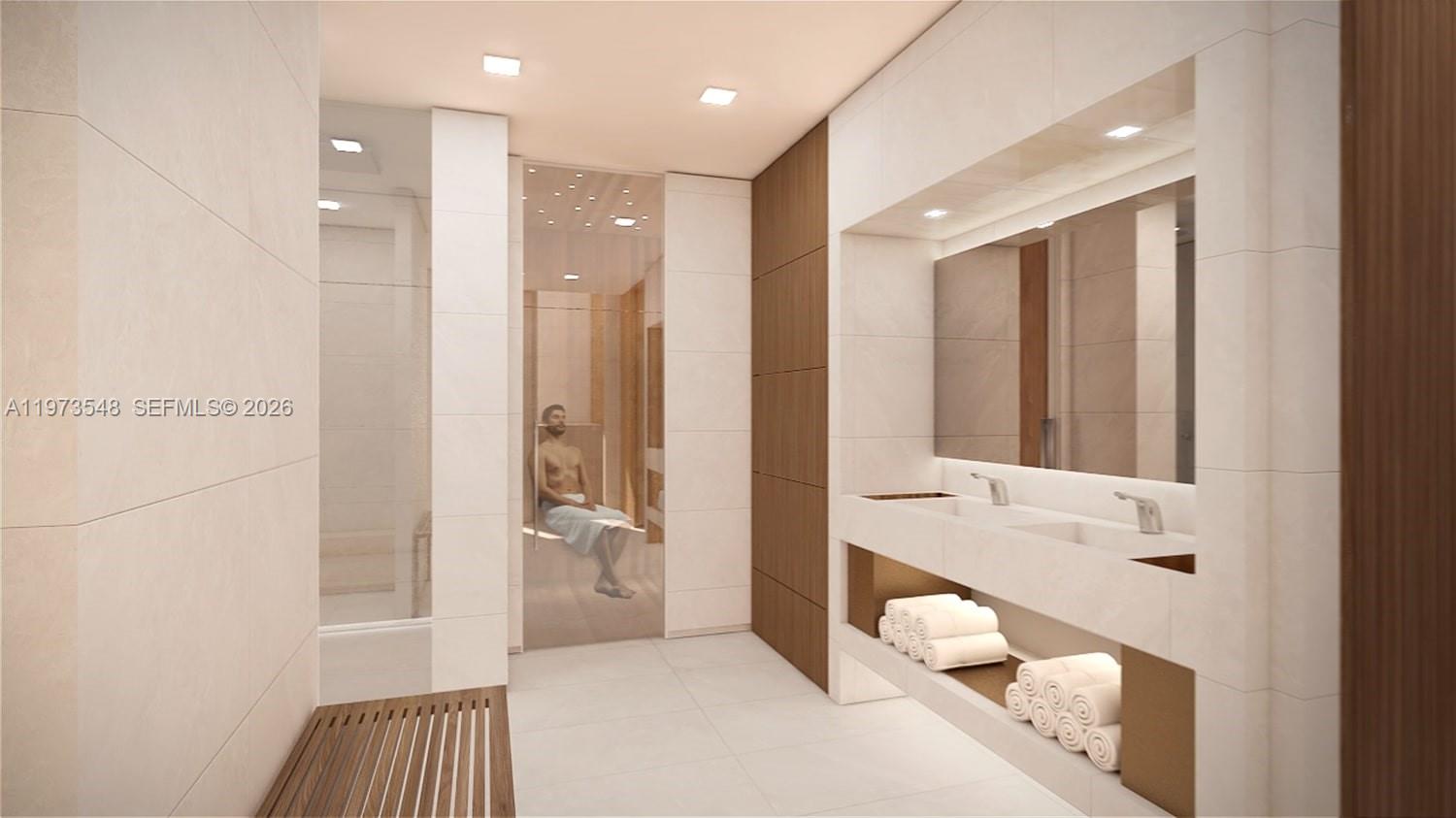 1643 Brickell Avenue, Unit 903 Miami, FL 33129 - Photo 5 of 18 a bathroom with a bathtub and a sink