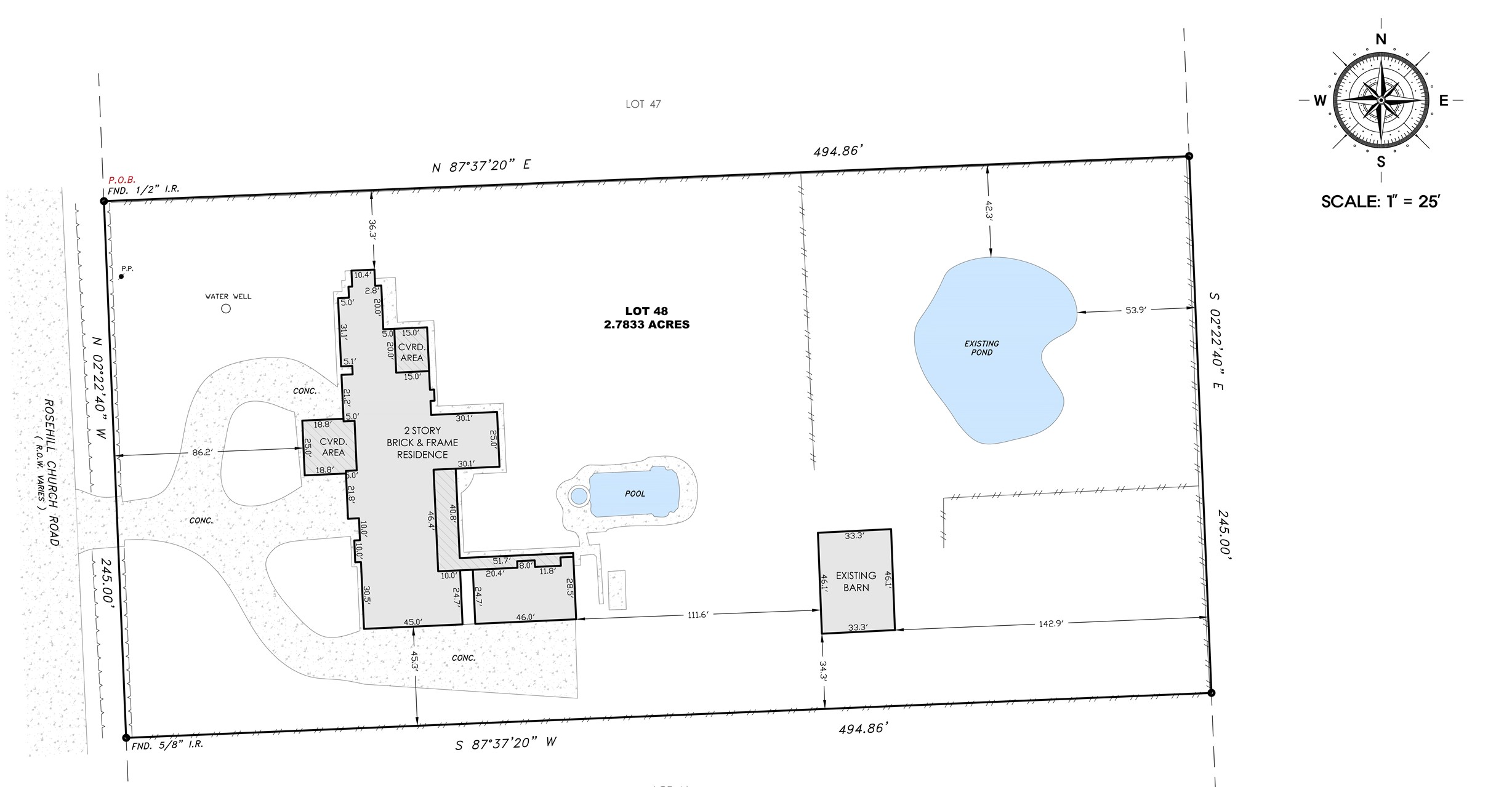21310 Rosehill Church Road Tomball, TX 77377 - Photo 4 of 37 a bathroom with a sink and a shower