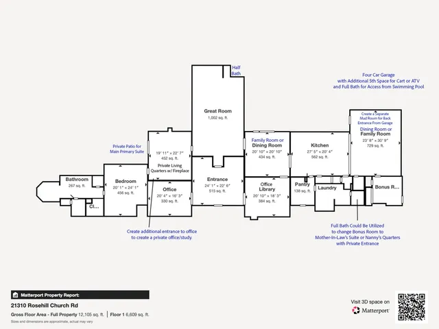 a picture of floor plan