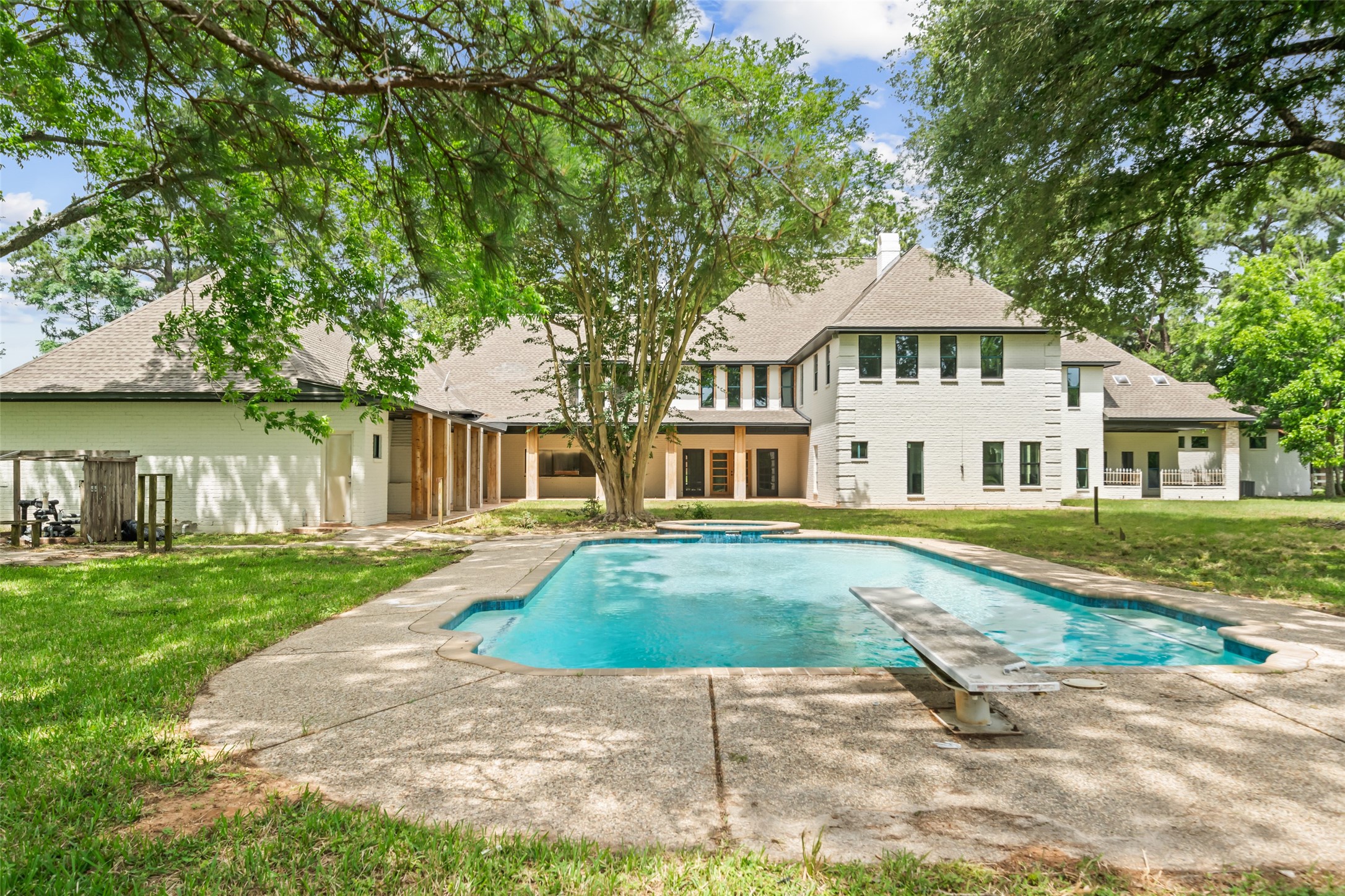 21310 Rosehill Church Road Tomball, TX 77377 - Photo 9 of 37 a view of a house with a yard