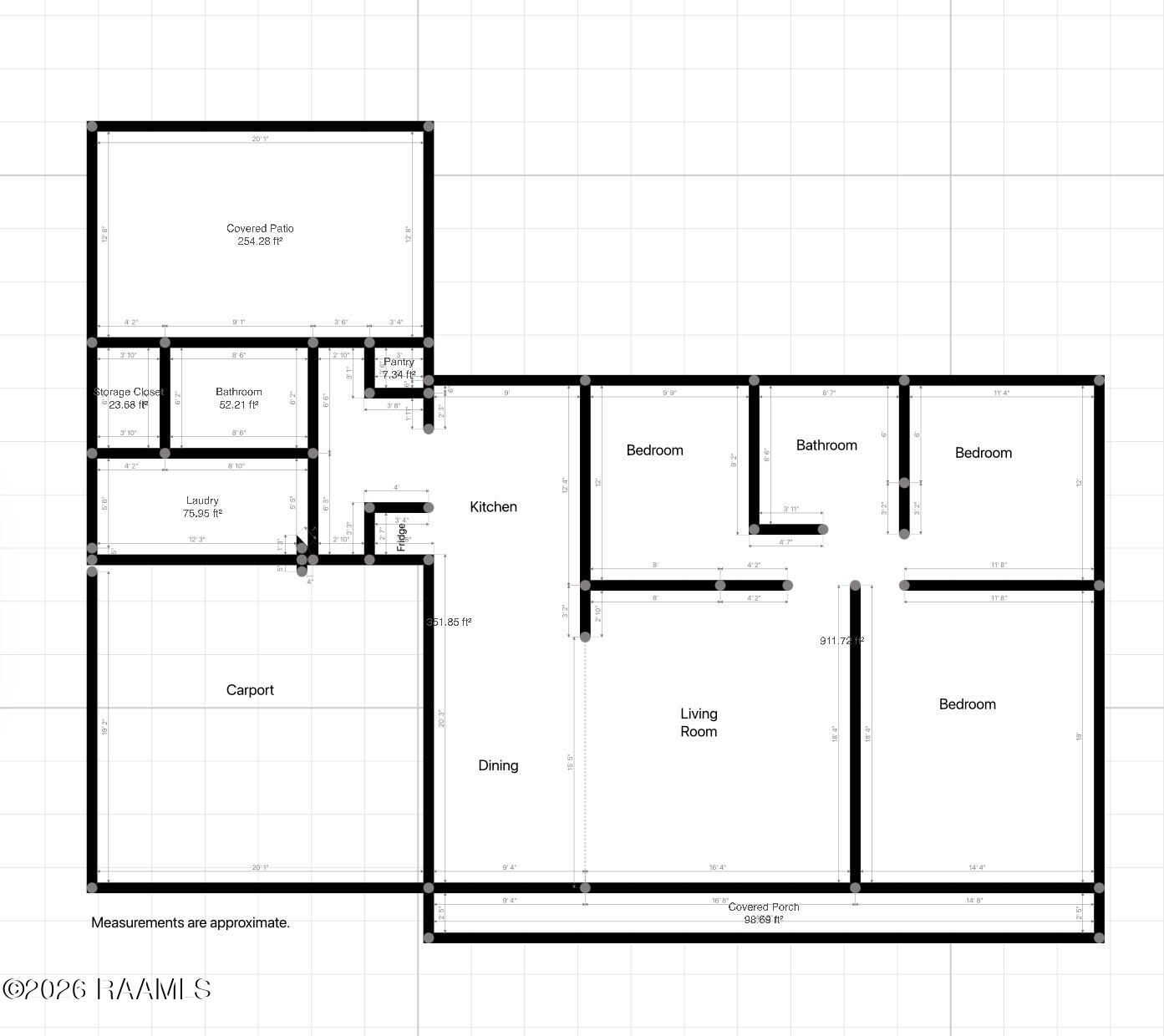 123 Parduton Street Lafayette, LA 70503 - Photo 18 of 18 Floorplan