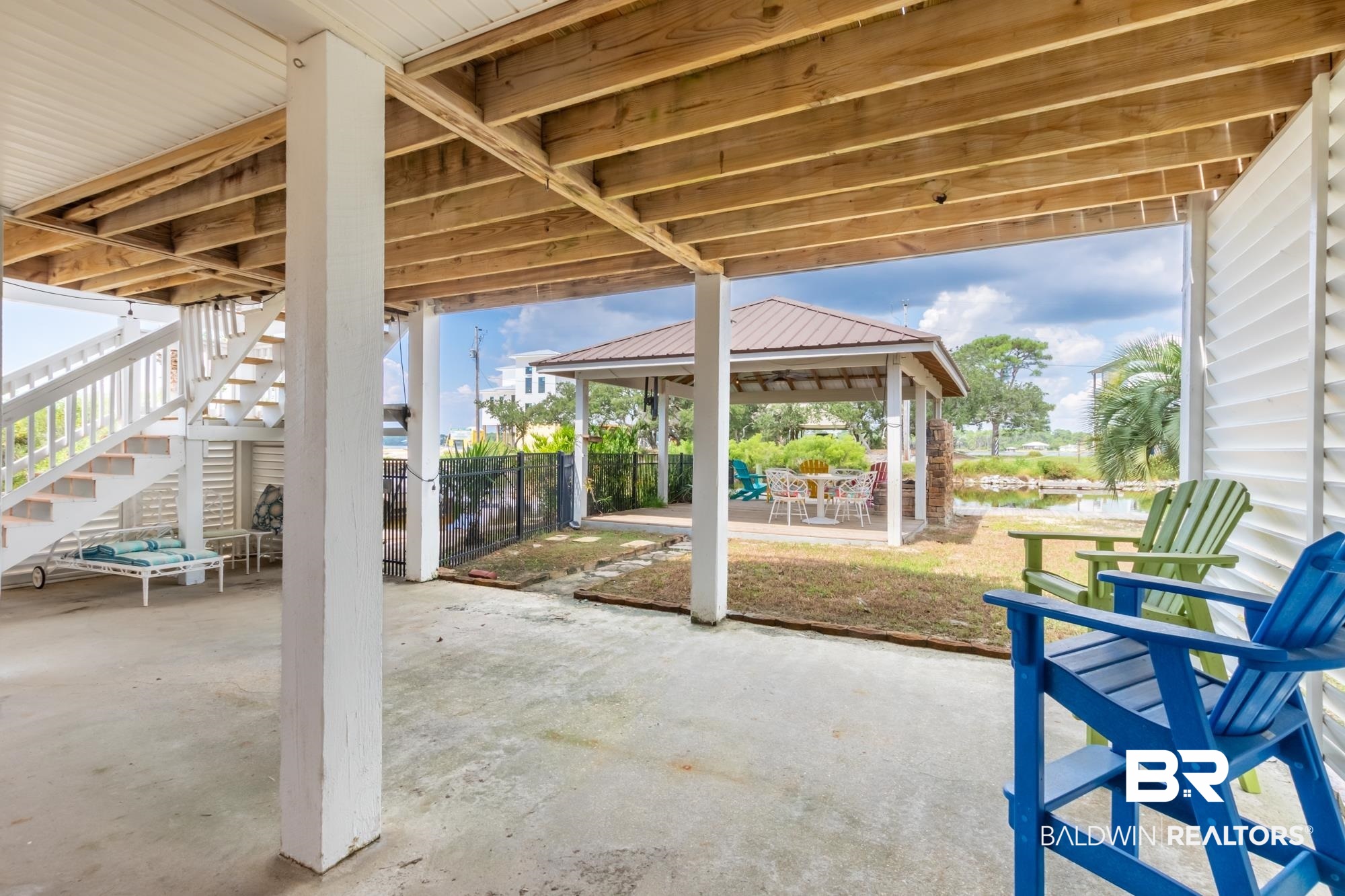 328 Windmill Ridge Road Gulf Shores, AL 36542 - Photo 34 of 47 View of patio with a gazebo