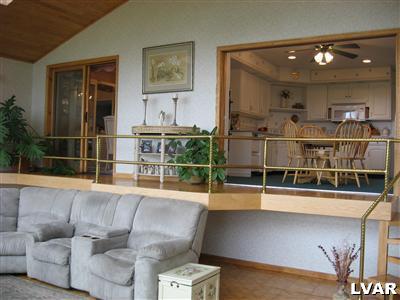 662 Spring Hill Road Northampton, PA 18067 - Photo 5 of 17 View from Sun Room of Kitchen and Dining Room