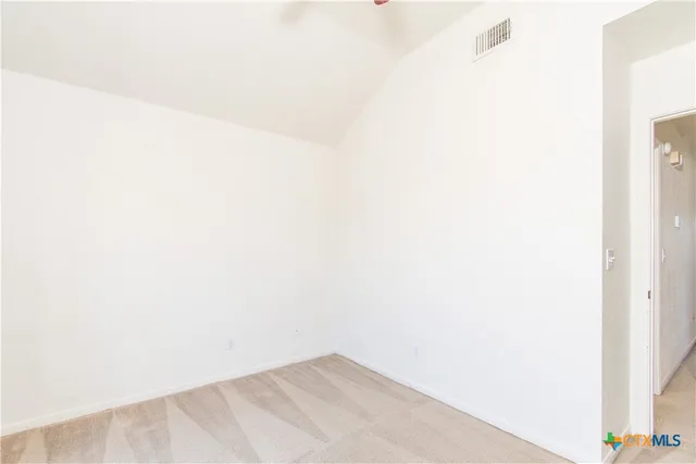 a view of empty room