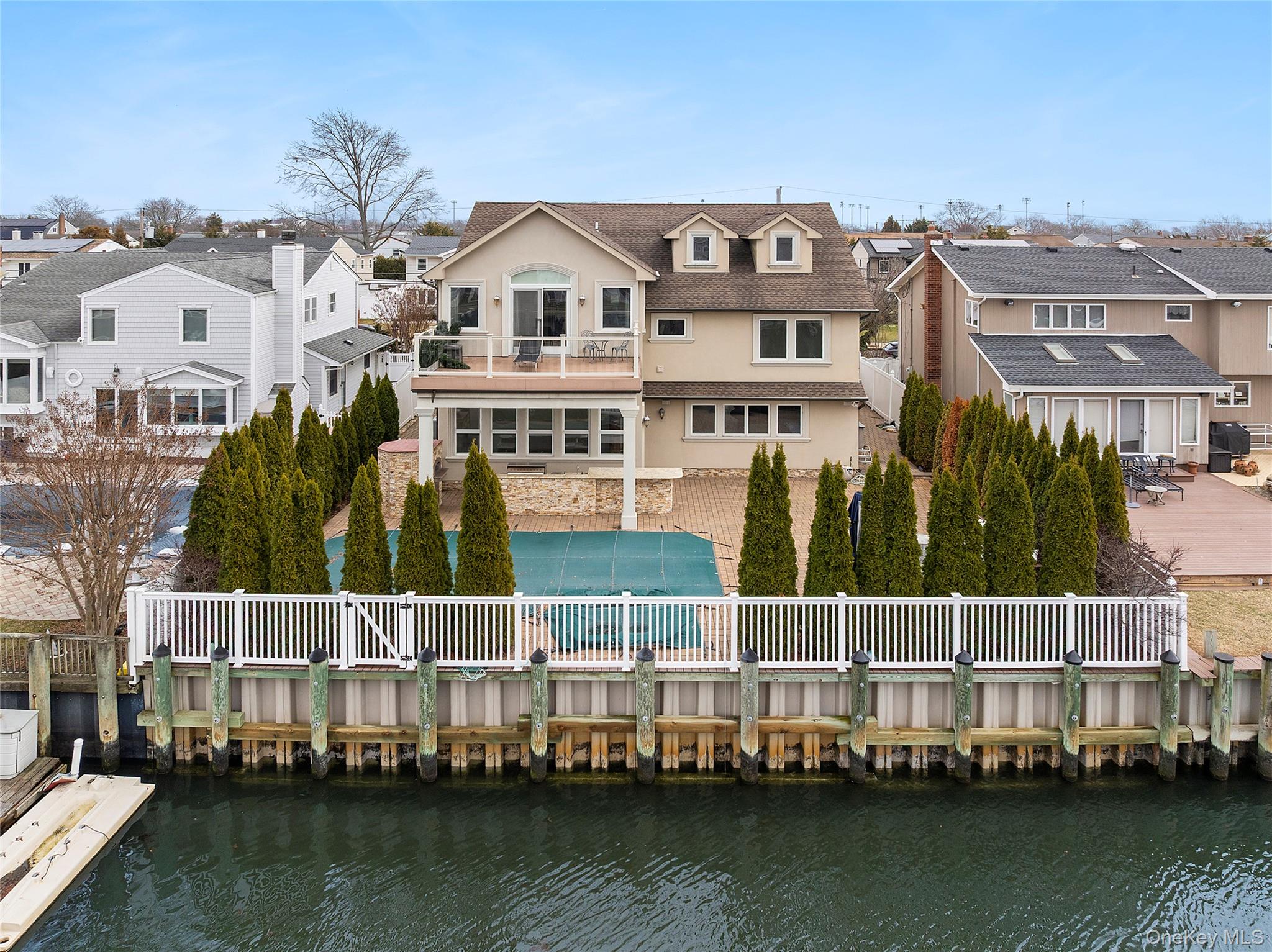 2904 Riverside Drive Wantagh, NY 11793 - Photo 18 of 19 a front view of a house with a ocean view
