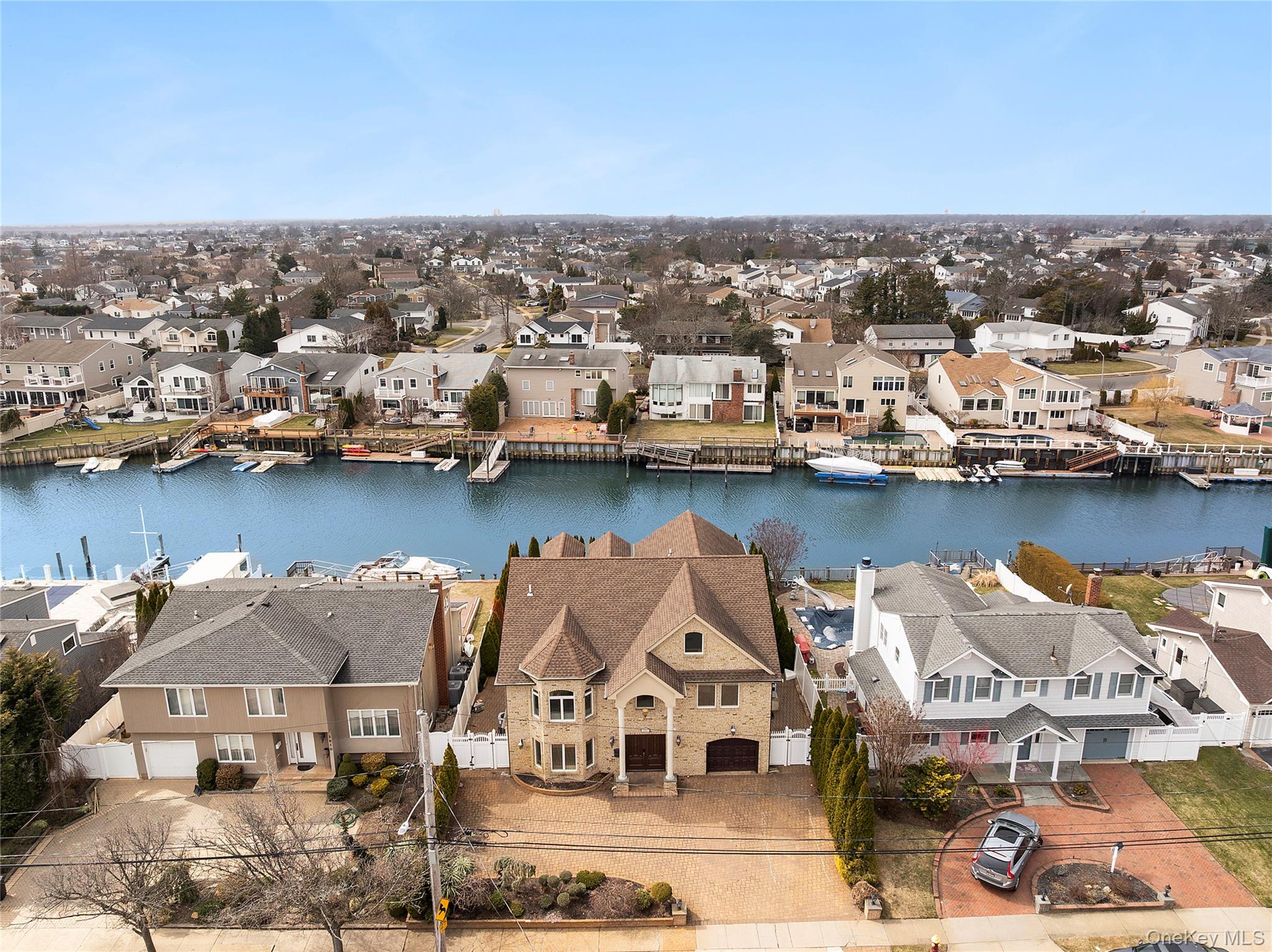 2904 Riverside Drive Wantagh, NY 11793 - Photo 2 of 19 an aerial view of a house with a ocean view