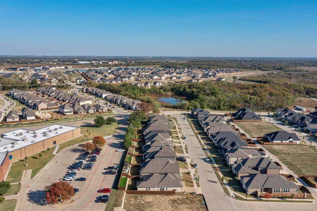 2017 Fall Crk Cove Mesquite, TX 75181 - Photo 33 of 40 Aerial overview of property's location featuring nearby suburban area and a nearby body of water