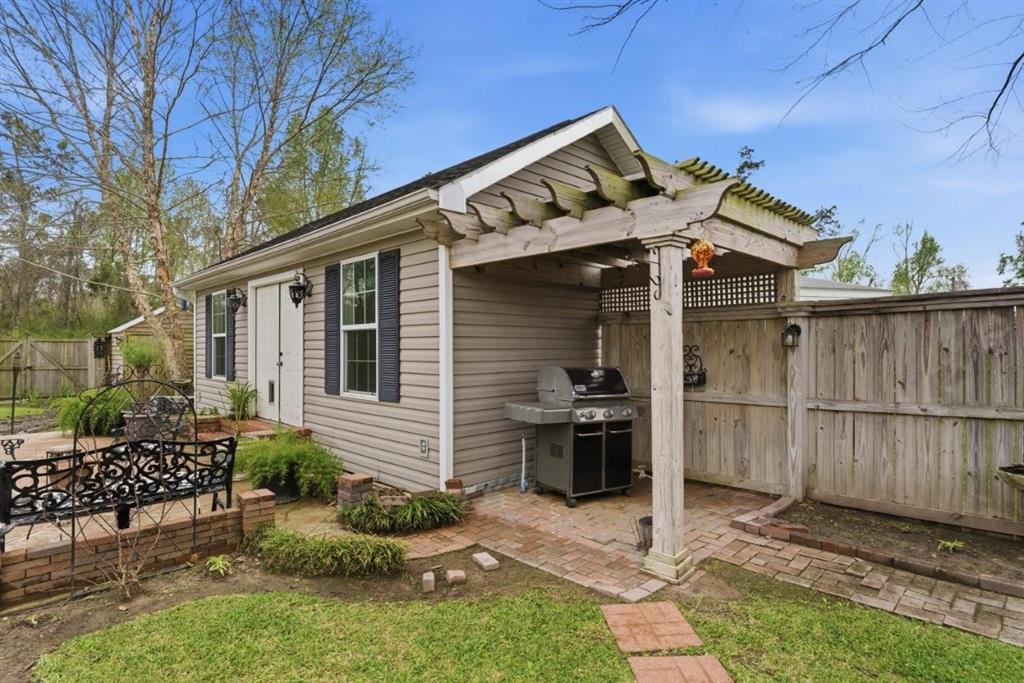 1304 Theriot Road Lake Charles, LA 70611 - Photo 32 of 35 Backyard/Workshop/Courtyard view