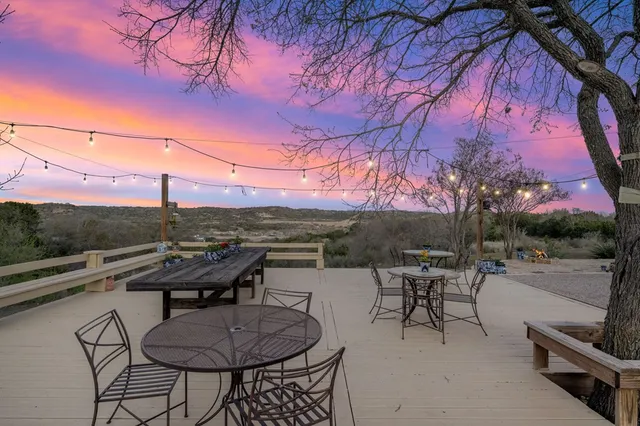 an aerial view of house with an outdoor space