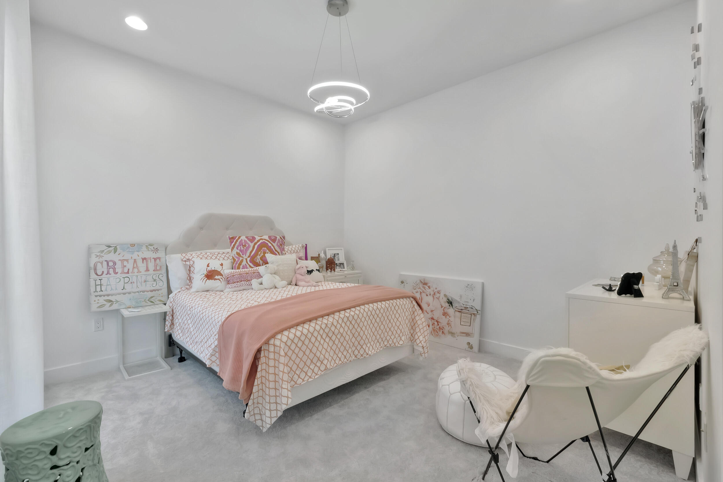 17118 Aquavera Way Boca Raton, FL 33496 - Photo 11 of 53 a bedroom with a bed and chair