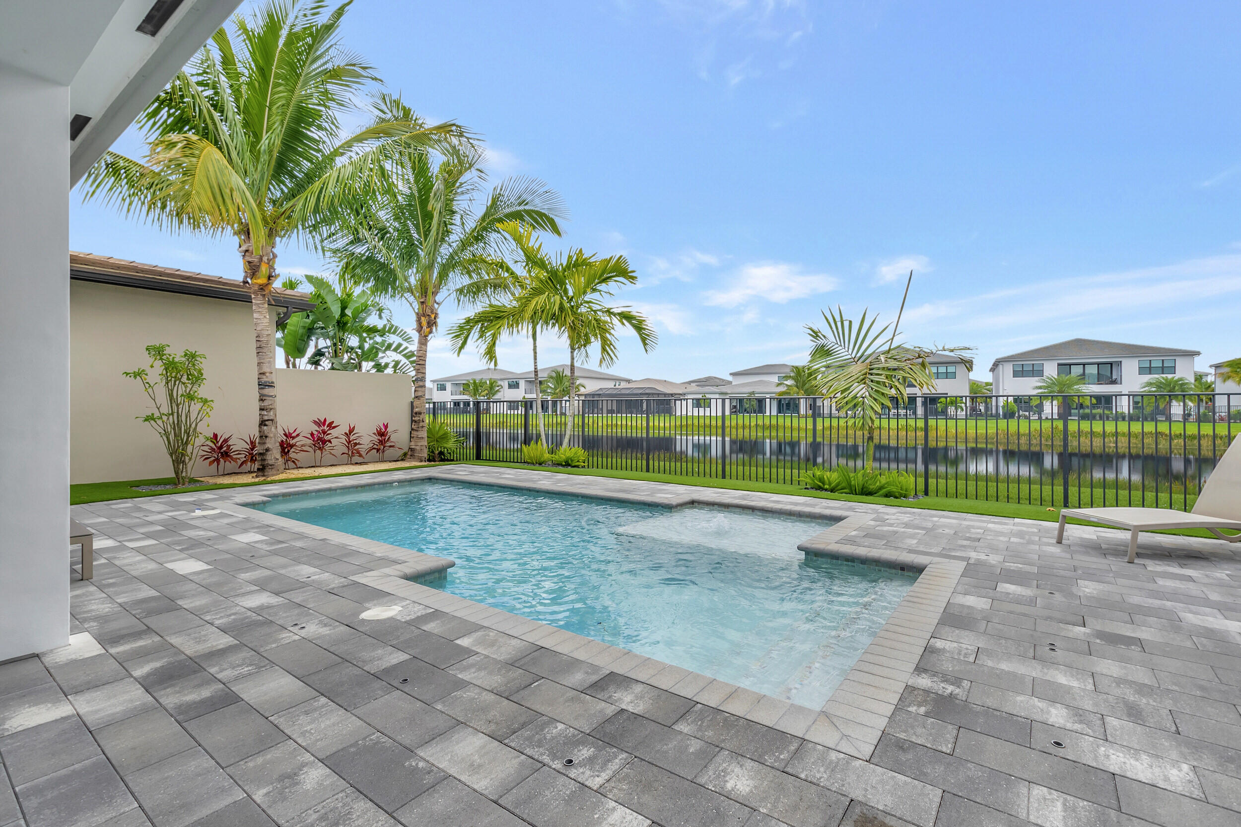 17118 Aquavera Way Boca Raton, FL 33496 - Photo 21 of 53 a view of a garden with basketball court
