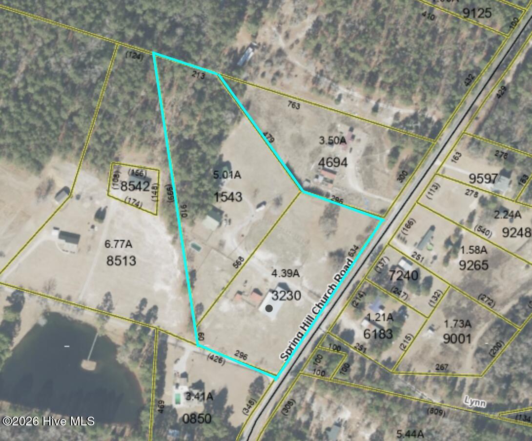 526 Springhill Church Road Hamlet, NC 28345 - Photo 21 of 82 GIS Map