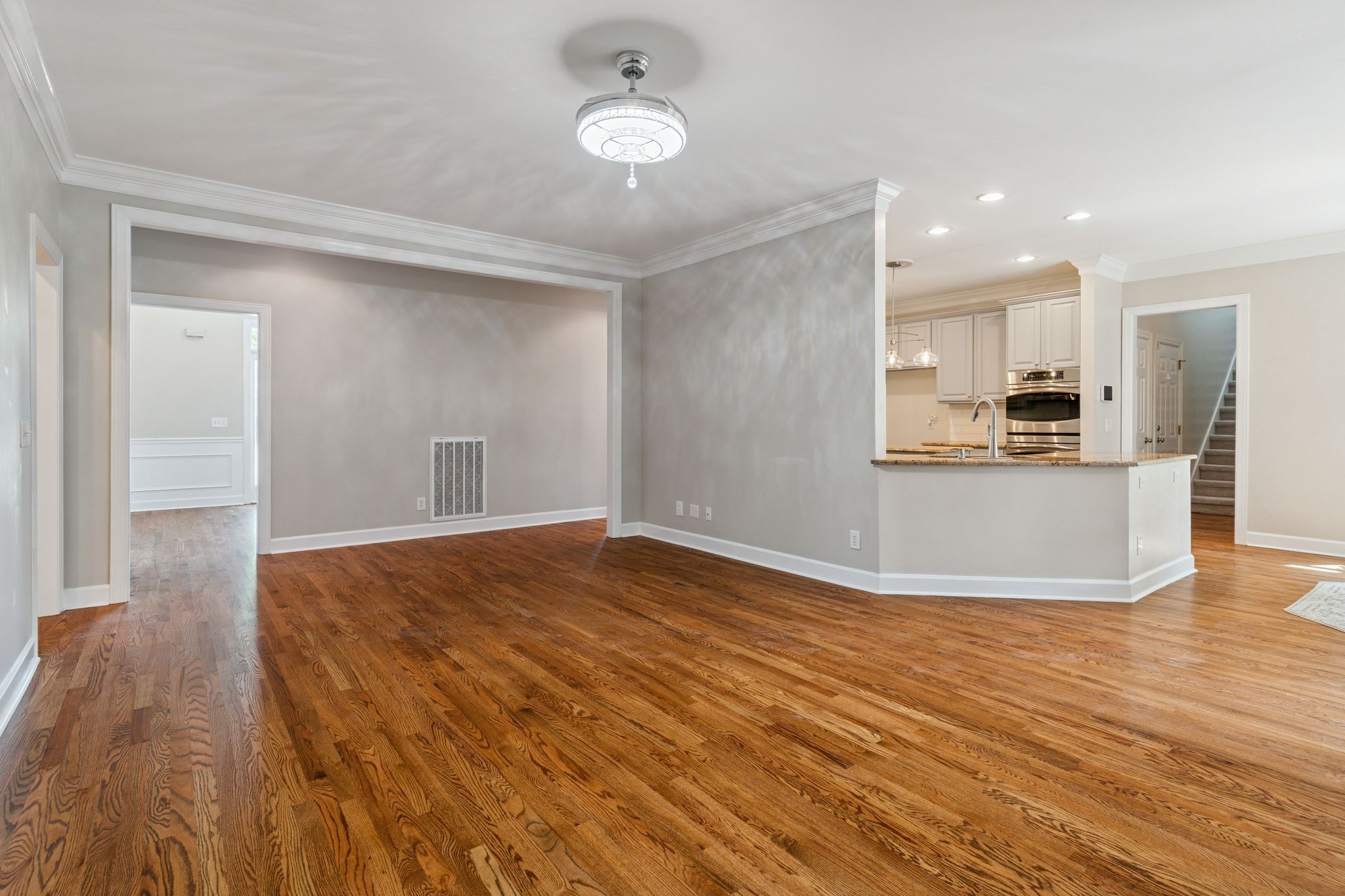 2105 Chels Way Old Hickory, TN 37138 - Photo 13 of 47 a view of a kitchen with wooden floor and a kitchen