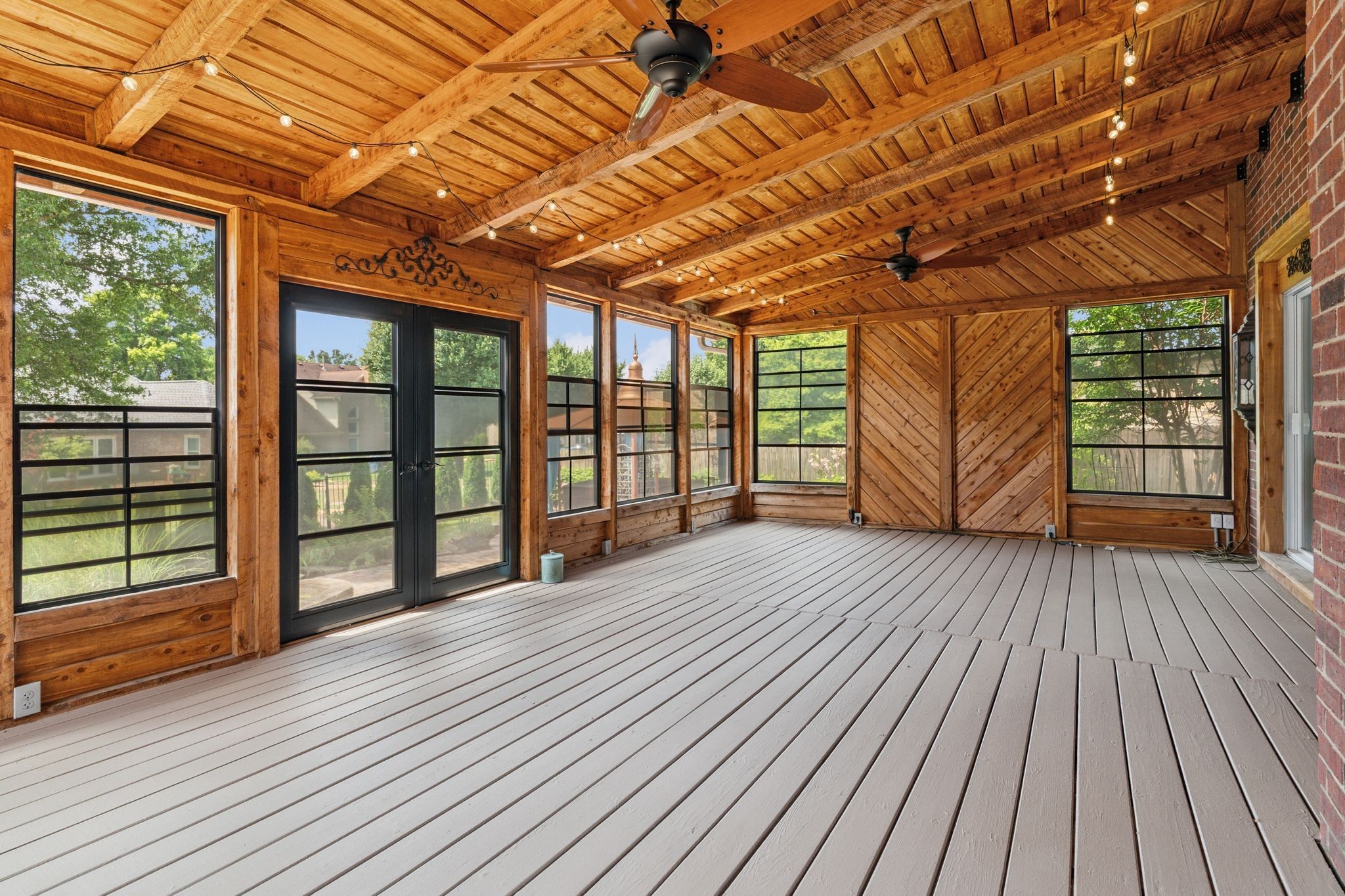 2105 Chels Way Old Hickory, TN 37138 - Photo 42 of 47 a view of backyard with wooden deck
