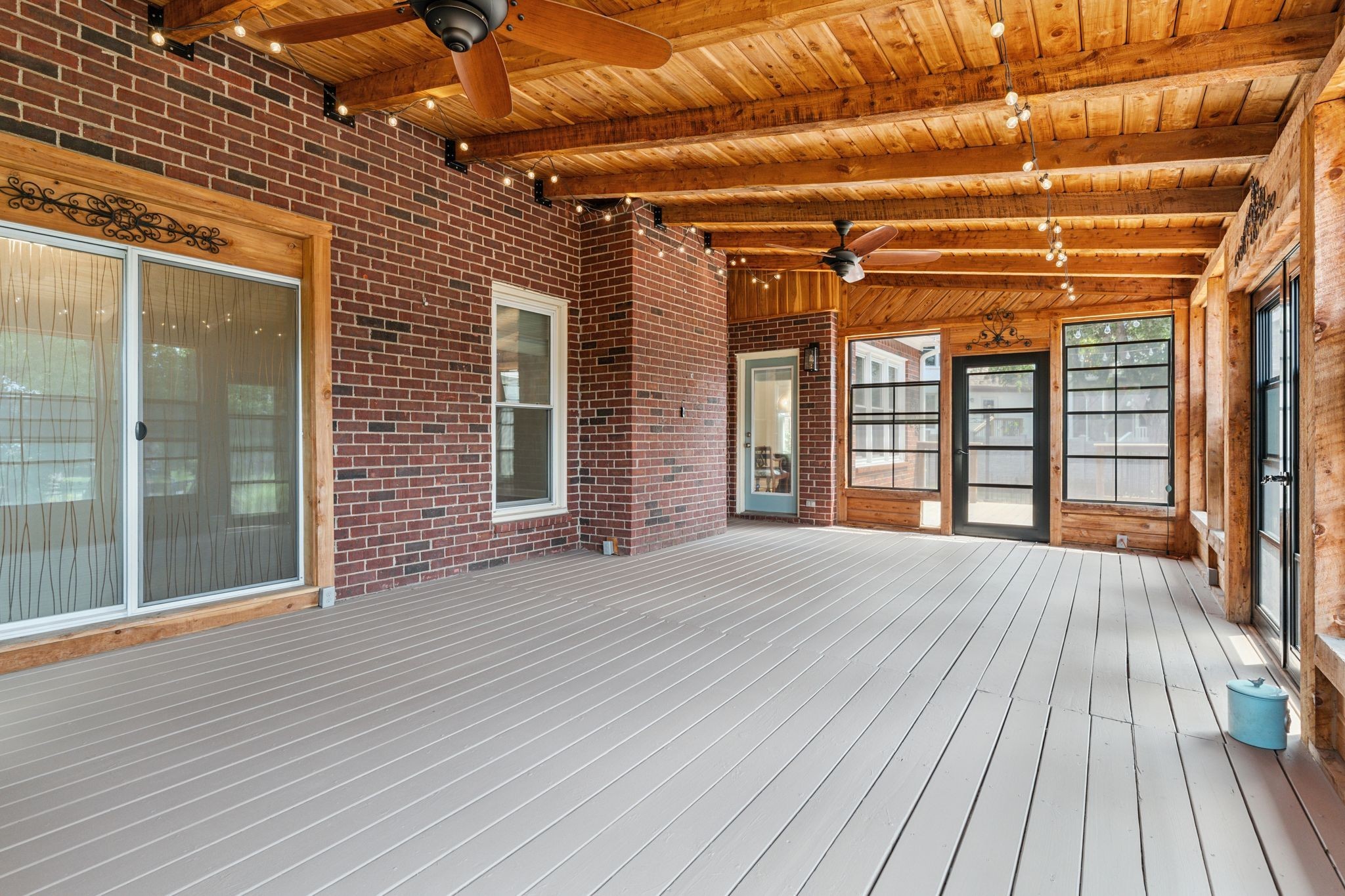 2105 Chels Way Old Hickory, TN 37138 - Photo 43 of 47 an empty room with wooden floor and windows
