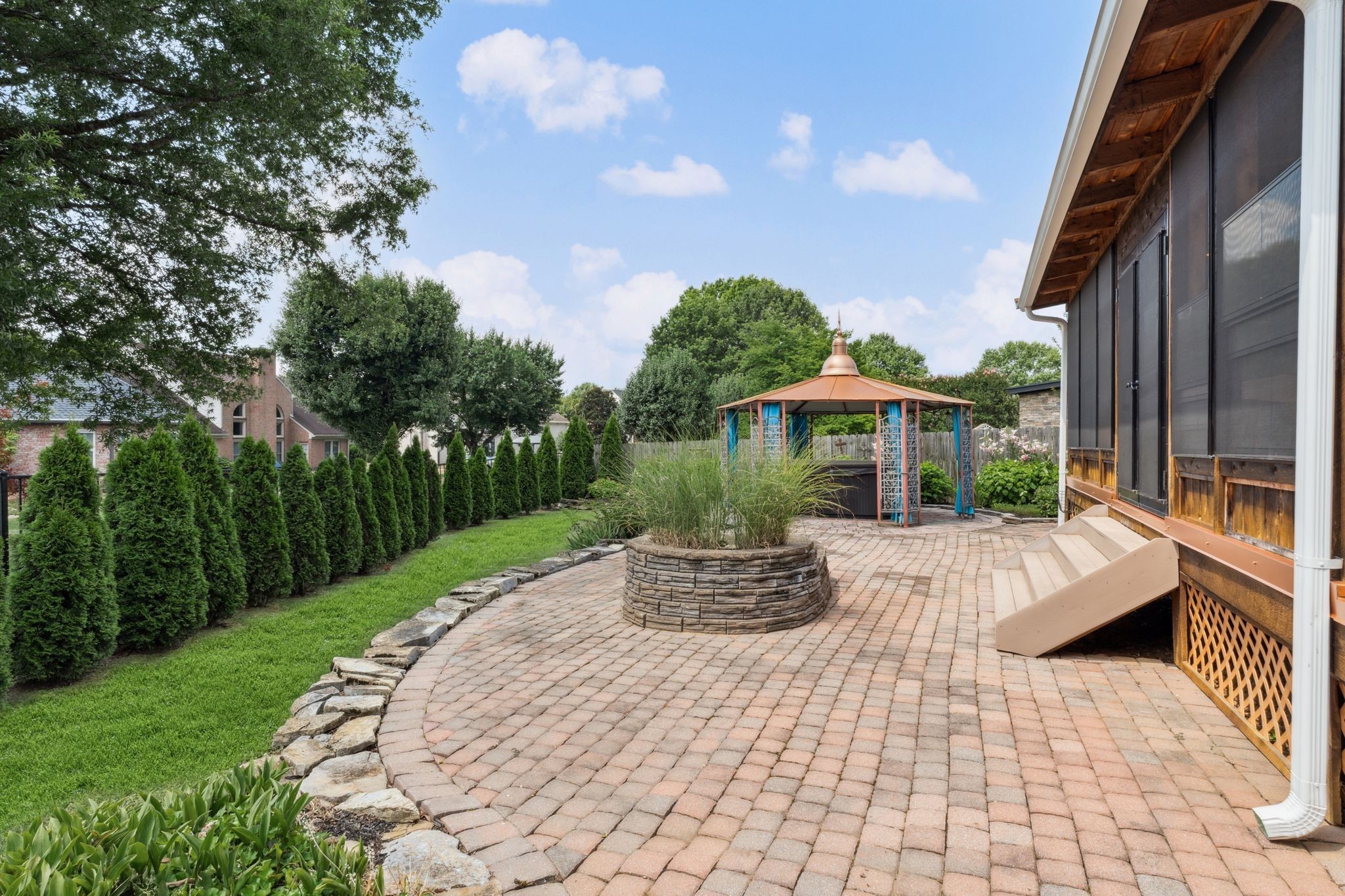 2105 Chels Way Old Hickory, TN 37138 - Photo 44 of 47 a view of a house with backyard and sitting area