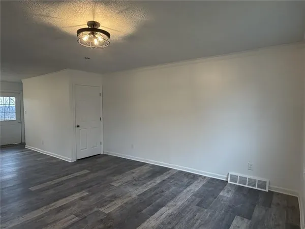 wooden floor in an empty room
