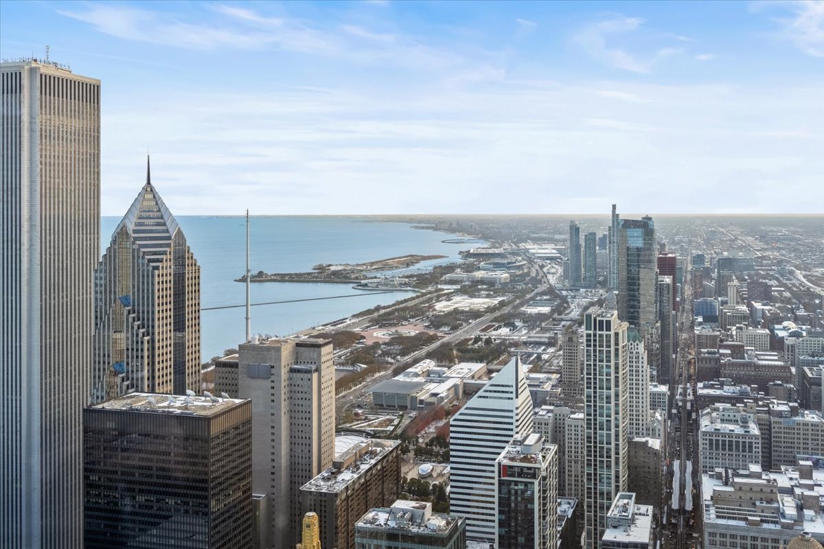 401 North Wabash Avenue, Unit 67F Chicago, IL 60611 - Photo 18 of 44 a view of city from balcony