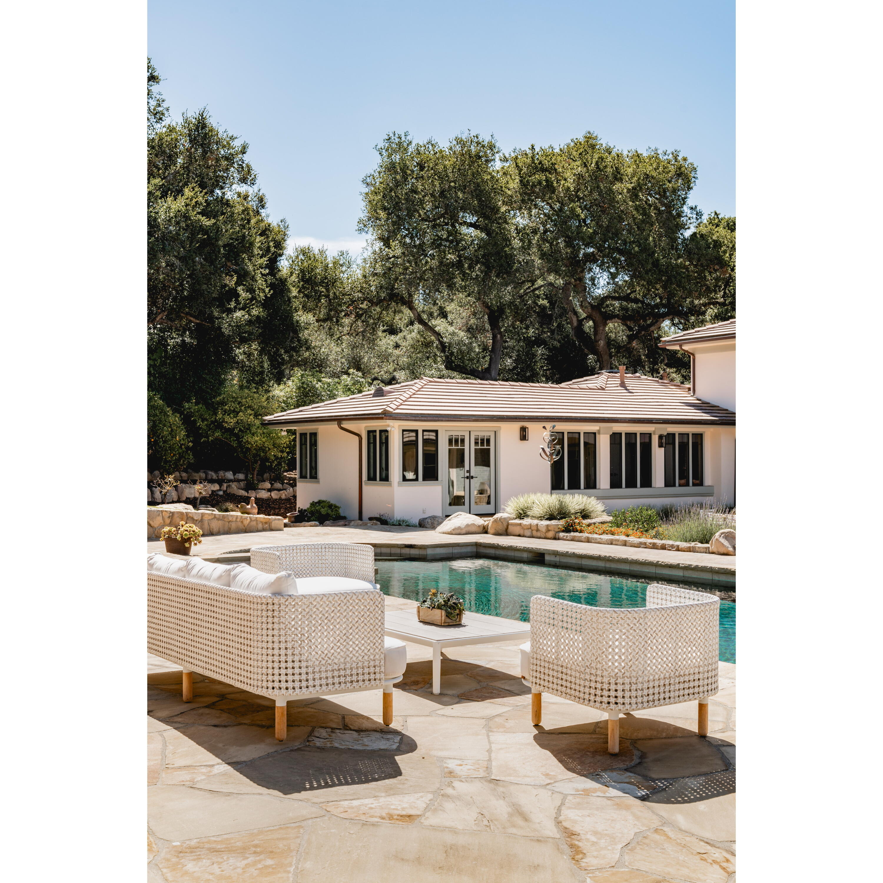 840 Ivy Lane Montecito, CA 93108 - Photo 48 of 57 a front view of a house with swimming pool