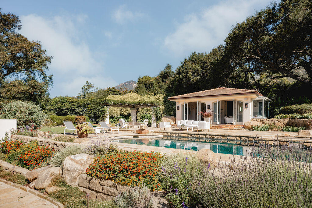 840 Ivy Lane Montecito, CA 93108 - Photo 49 of 57 Pool/Guest House